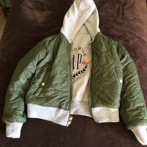 Gap reversible bomber jacket